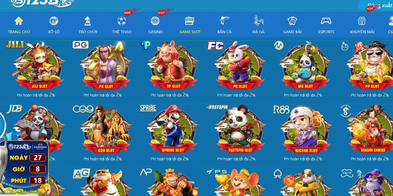 Nên chơi nổ hũ 123bet hấp dẫn